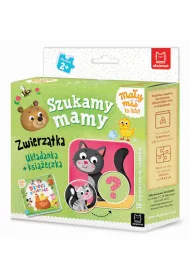 Szukamy mamy. Zwierz�tka. Ma�y mi� to lubi! Uk�adanka + ksi��eczka