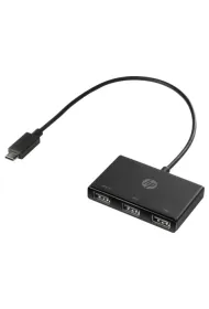 HP Inc. USB-C to 3 USB-A Hub Z6A00AA