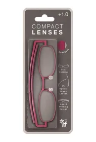 Compact Lenses Okulary NEW +1.0 mix kolor�w + etui