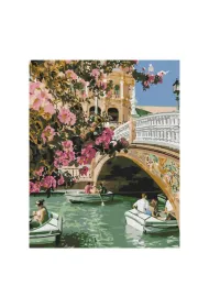 Brushme Malowanie po numerach - Wenecja wiosn� 40x50cm