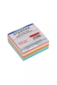 Starpak Wk�ad do kubika kolorowy klejony 85 x 85 mm
