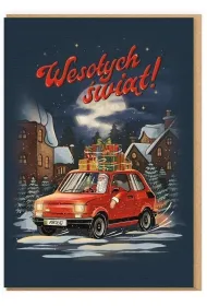Nadwyraz.com Karnet Bo�e Narodzenie - Maluch/Weso�ych �wi�t