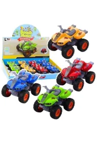 Quad z nap�dem gumowe opony MIX LeanToys