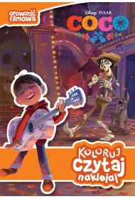 Coco. Koloruj, czytaj, naklejaj