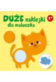Kotek. Du�e naklejki dla maluszka