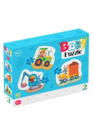 Puzzle 3w1 Transport Maksik