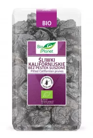 Bio Planet liwki kalifornijskie bez pestek bezglutenowe niesiarkowane 1 kg Bio