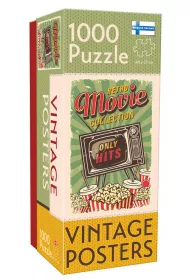 Puzzle 1000 el. Vintage - Retro Movie Collection Tactic