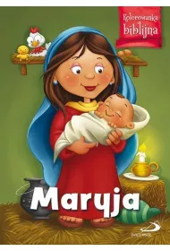Kolorowanka biblijna Maryja