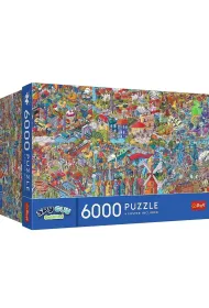 Puzzle 6000 Spy Guy - Seek & Find City Break TREFL