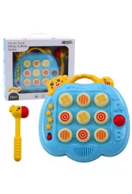 Gra zr�czno�ciowa dla malucha niebieska LeanToys