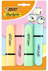 Bic Zakre�lacz Flat Pastel Highlighter mix