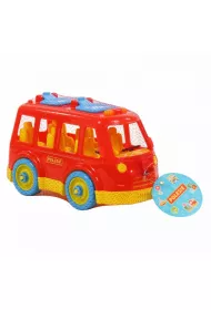 Polesie 71248 Klocki-transport Autobus w siatce