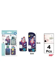 Mp Main Paper Zak�adki magnetyczne Kosmos 4 szt.