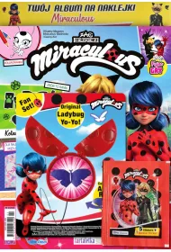 Miraculous Biedronka i Czarny Kot zestaw startowy magazyn