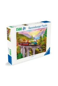 Puzzle 1500 el. Jesienna przeja�d�ka poci�giem Ravensburger