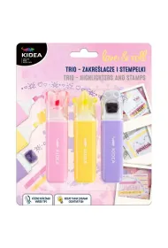 Derform Stempelki-Zakre�lacze 3 szt KIDEA