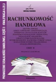 Rachunkowo�� handlowa cz.2 (2015) Kwalifikacja A.22.3