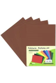 Penword Tektura A4 falista br�zowa 5 szt.