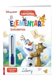 Disney Uczy. Przygoda z Czytaniem. Elementarz. �wiczenia. Litery