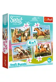 Puzzle 4w1 Popo�udniowa przeja�d�ka Trefl