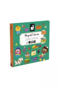 Puzzle Magnetyczna ukadanka W ogrdku Magneti'stories 3+ Janod