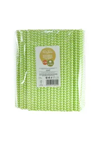 Arpex S�omki papierowe shake limonkowe 8mm 144 szt.