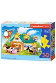 Puzzle 30 el. Stra�acy w akcji Castorland
