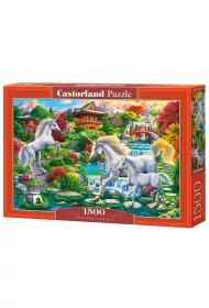 Puzzle 1500 el. Unicorn Garden Castorland