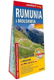 Rumunia i Mo�dawia laminowana mapa samochodowa 1:800 000
