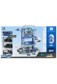 Parking Policja z akcesoriami metalowy MEGA CREATIVE 569338