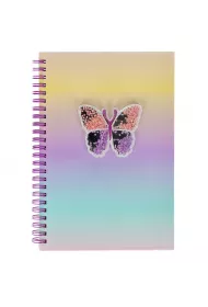 Starpak Notes na spirali A5 Motyl
