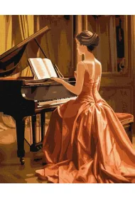 Ideyka Malowanie po numerach - Wspania�y pianista 40x50cm