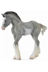 �rebi� Clydesdale Foal Blue Roan