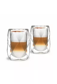Vialli Design Komplet szklanek z podwjn ciank Geo 7572 2 x 250 ml