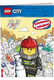 LEGO City. Kolorowanka z naklejkami