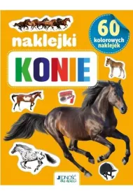 Konie. 60 kolorowych naklejek