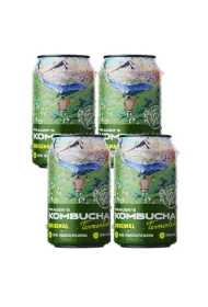 Pragers Kombucha Original Zestaw 4 x 330 ml