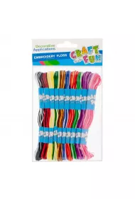 Craft with Fun Ozdoba dekoracyjna mulina mix 10 szt.