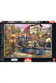 Puzzle 3000 el. Romans w Wenecji Educa