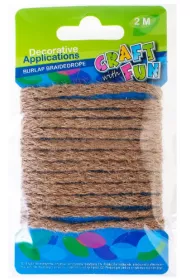 Craft with Fun Sznurek jutowy dekoracyjny 308990