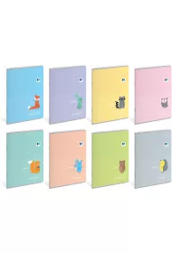 Interdruk Zeszyt A5 B&B Kids Pastel linia 32 kartki
