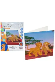 Diamentowa mozika Simba i Nela 18x18cm Pro Kids