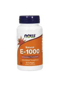 Now Foods Witamina E 1000 IU Suplement diety 50 kaps.