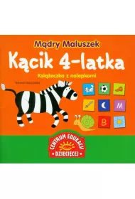 M�dry Maluszek. K�cik 4-latka. Ksi��eczka z nalepkami