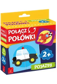 Puzzle Po��cz po��wki. Pojazdy Kangur