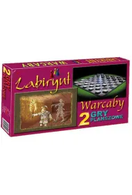 Gra 2 w 1: Warcaby + Labirynt Gabi