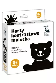 Widz ksztaty! Karty kontrastowe malucha 0 mies.+