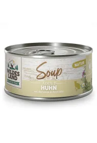 Wildes Land CAT Huhn Soup - kurczak z marchewk i pietruszk - zupa dla kota 80 g