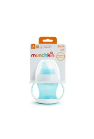 Kubek z mi�kkim ustnikiem i uchwytami Munchkin 118ml niebieski